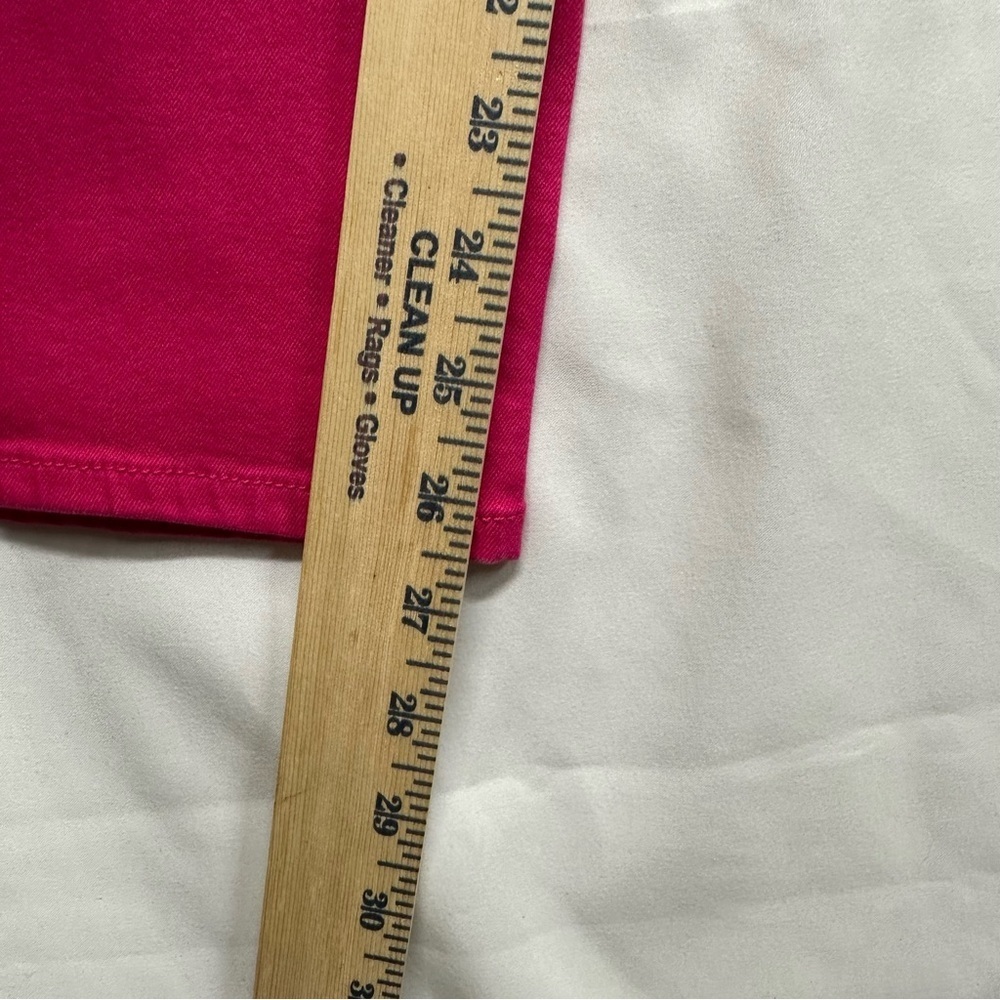 Not Your Daughter’s Jeans Marilyn Straight Ankle Big Pink Size 8 NWT - Picture 6 of 9
